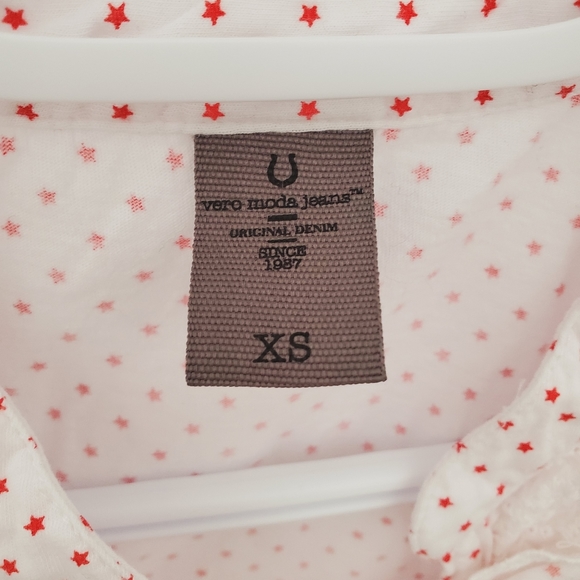 Vero Moda Polka Stars Women's Blouse - Picture 4 of 4